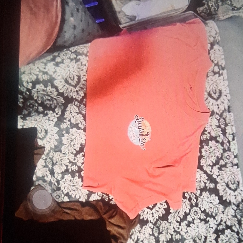 Lucky Brand Coral Tee with Graphic